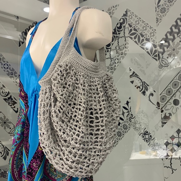 NWOT🌸Hand Crocheted by me🌸Tote Bag - Picture 4 of 14